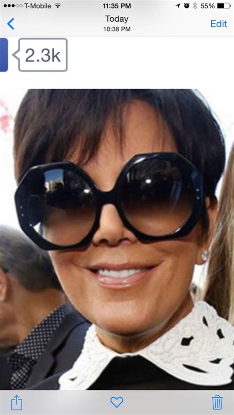 kris jenner big sunglasses|kris jenner eyeglasses.